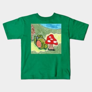 Distinguished Toad Kids T-Shirt